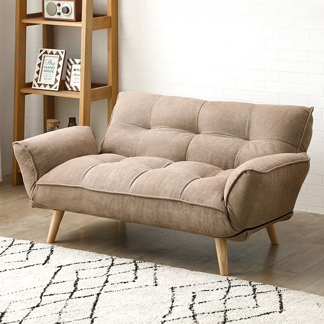 Amazon｜モダンデコ ソファ 2人掛け リクライニング ローソファ